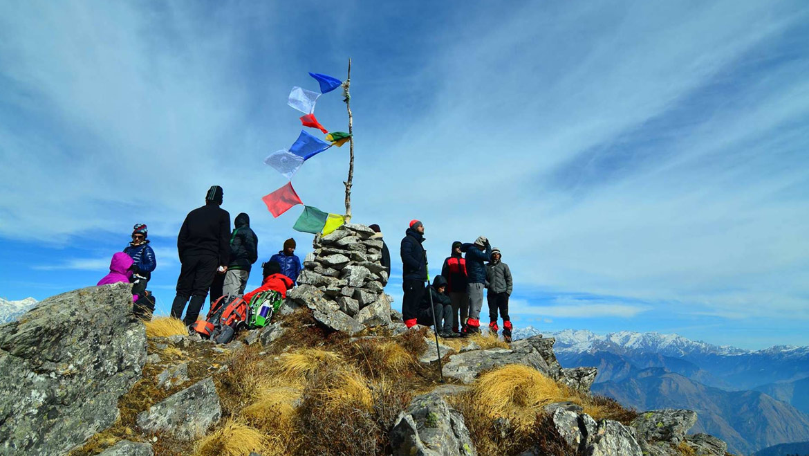 Scenic view of Sikkim